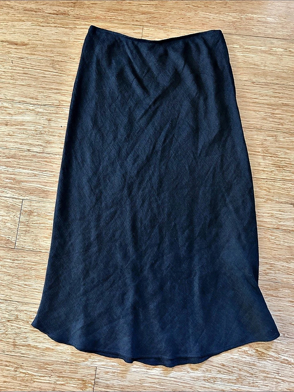Eileen Fisher midi skirt in Black Size Small